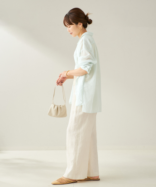 Plage - Plage fluffy シャツ fluffy sheer シャツ（シャツ／ブラウス）｜Plage（プラージュ