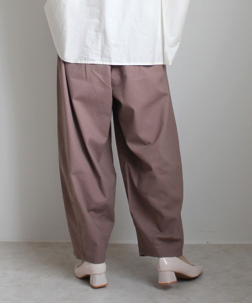 Emma（エマ） ワイドパンツ パンツ 綿麻サーカスパンツ レディース