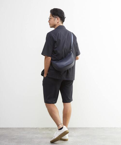 MEN'S MELROSE シャツ DOTAIRサッカーオープンカラーシャツ