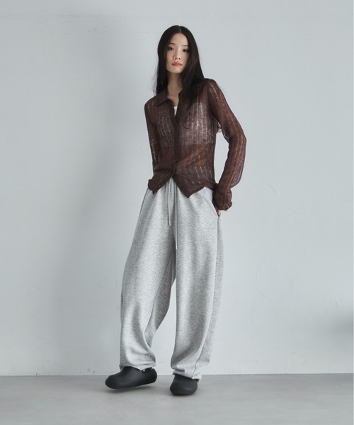 feepur（フェピュール） パンツ ポンチカーブイージーパンツ