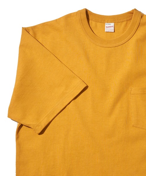 「Healthknit」 半袖Tシャツ MEDIUM グリーン メンズ