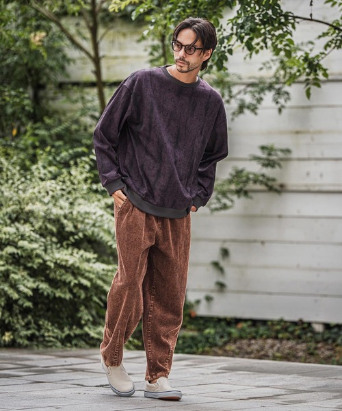 CAMBIO（カンビオ） トレーナー スウェット msw1711-Fade and Distress