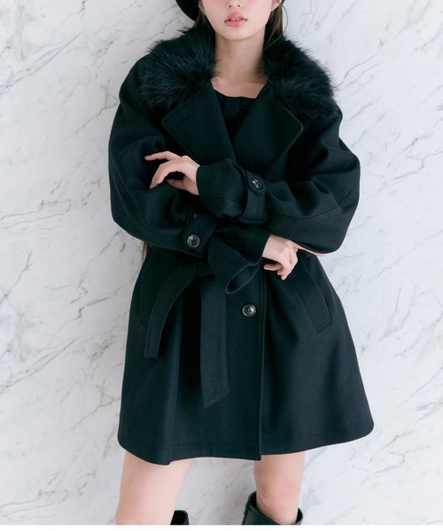 OLIVE des OLIVE（オリーブデオリーブ） ステンカラーコート コート