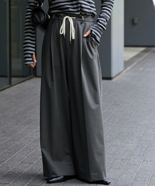 パンツ yuu.s ARAKI YUU 19S/S Cropped Pants | HUES 福岡セレクトショップ
