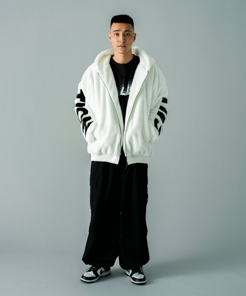 「GALLIS ADDICTION」 ブルゾン L グレー メンズ_画像8