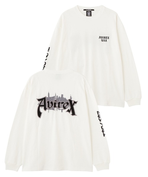 AVIREX（アヴィレックス） tシャツ EMB L/S T-SHIRT ”AVIREX NYC