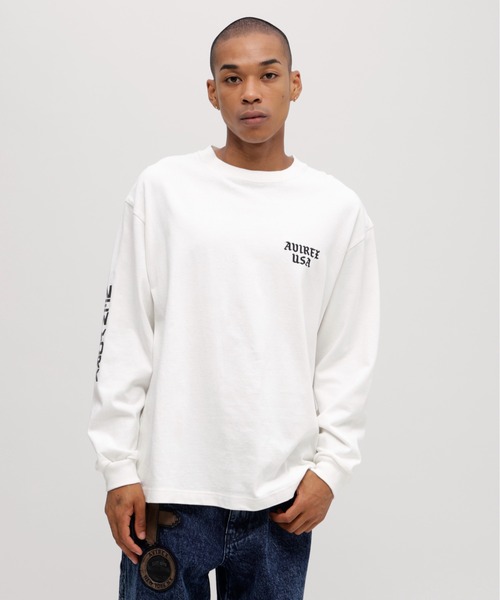 AVIREX（アヴィレックス） tシャツ EMB L/S T-SHIRT ”AVIREX NYC
