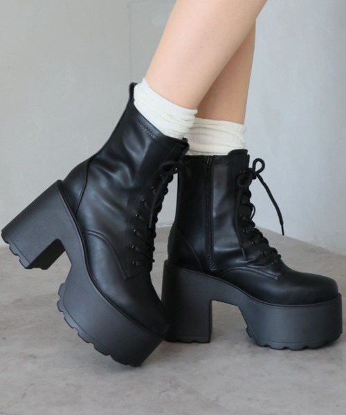 VIVIAN（ヴィヴィアン） ブーツ 厚底プラットフォームチャンキーヒール