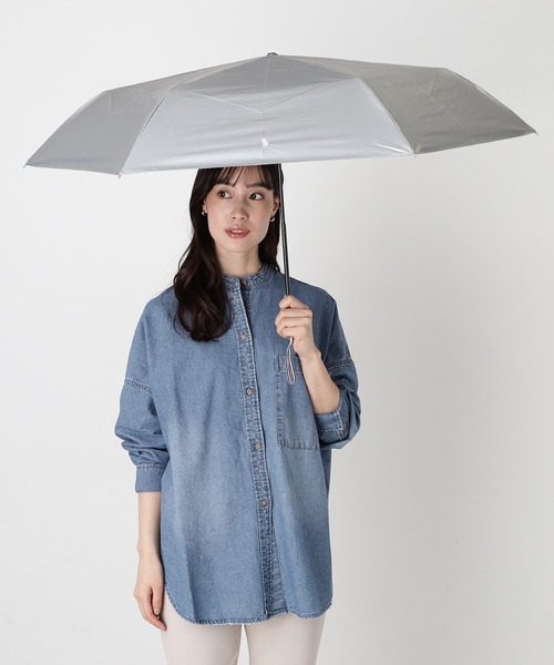 ポロ・ラルフ・ローレン 折りたたみ傘 晴雨兼用 POLO RALPH LAUREN（ポロ・ラルフローレン） ラルフローレン 完全遮光