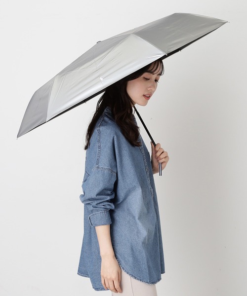 新品タグ付き✨ポロラルフローレン　晴雨兼用折りたたみ傘　遮熱効果　1級遮光　UV POLO RALPH LAUREN（ポロ・ラルフローレン） ラルフローレン 完全遮光