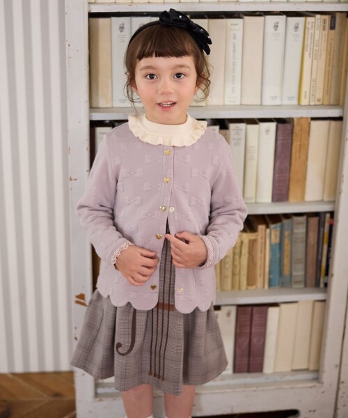 ANY（エニィ） カチューシャ ビジュー付き ベロアリボンカチューシャ