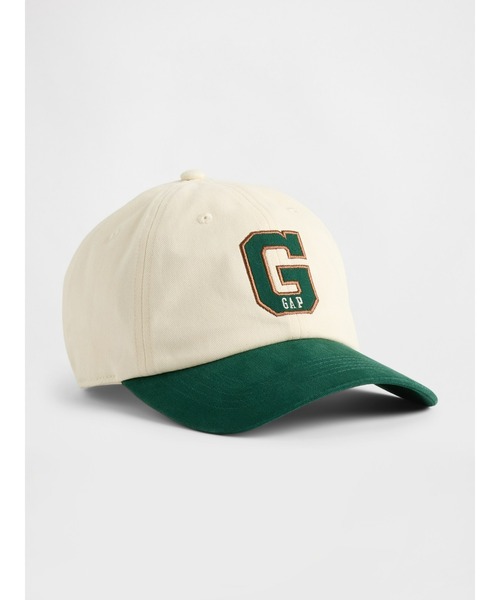 gap キャップ　メンズ GAP（ギャップ） キャップ 帽子 オーガニックコットン GAPロゴ ベース