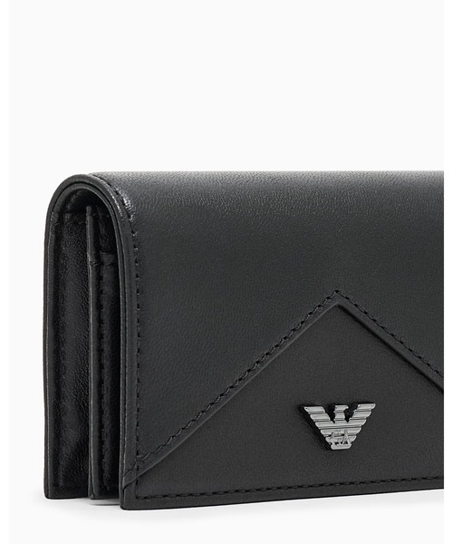 EMPORIO ARMANI カードケース 「エンポリオ アルマーニ」フラップ付き