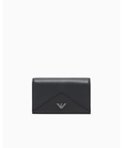 EMPORIO ARMANI カードケース 「エンポリオ アルマーニ」フラップ付き