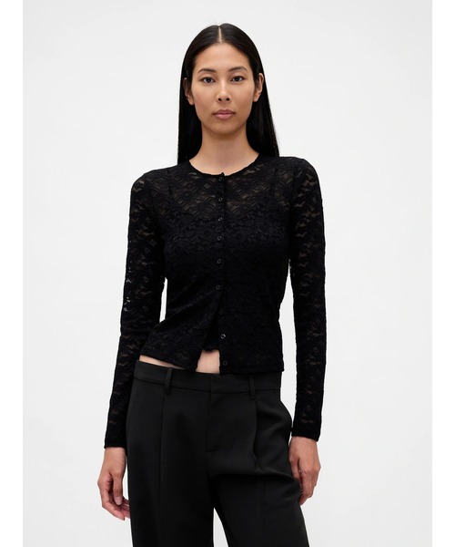 GAP カーディガン レース レディース : ZOZOTOWN Yahoo!店