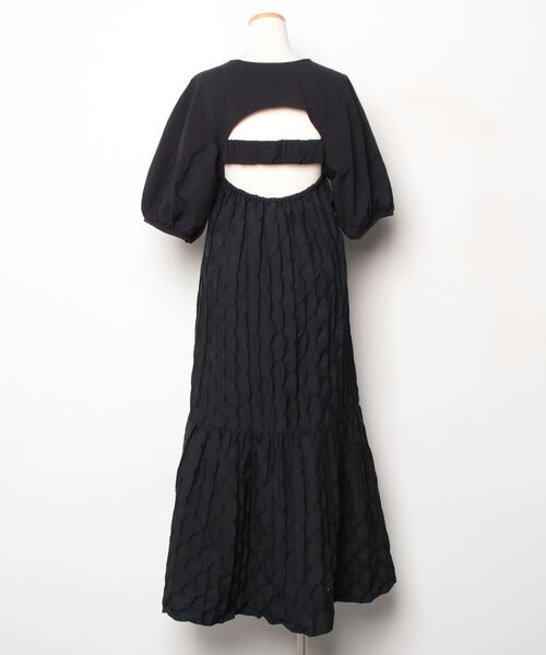 「RBS」 半袖ワンピース 0 ブラック レディース_画像2