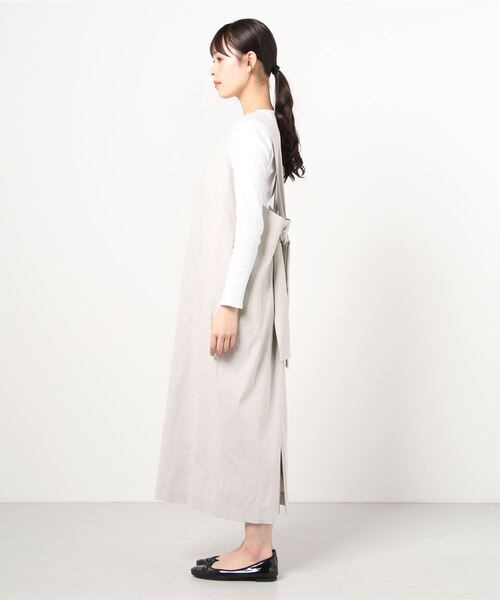 「SACRA」 サロペットスカート 38 ブラック レディース_画像2