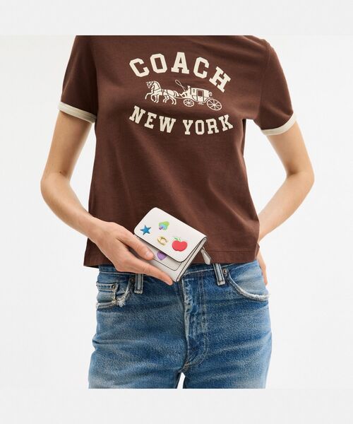COACH（コーチ） 財布 ミラ スモール フラップ ウォレット・ステッカー