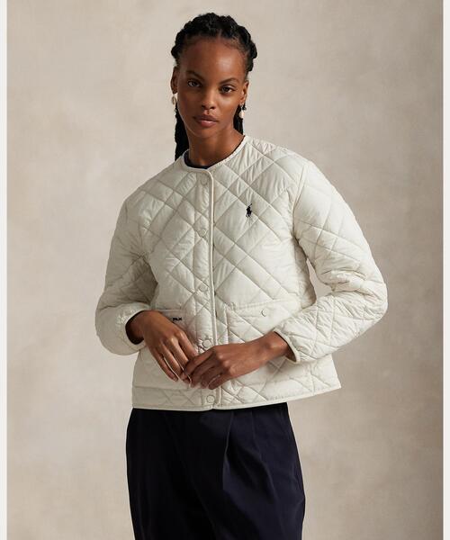 RLX コート アウター キルテッド ジャケット レディース : ZOZOTOWN