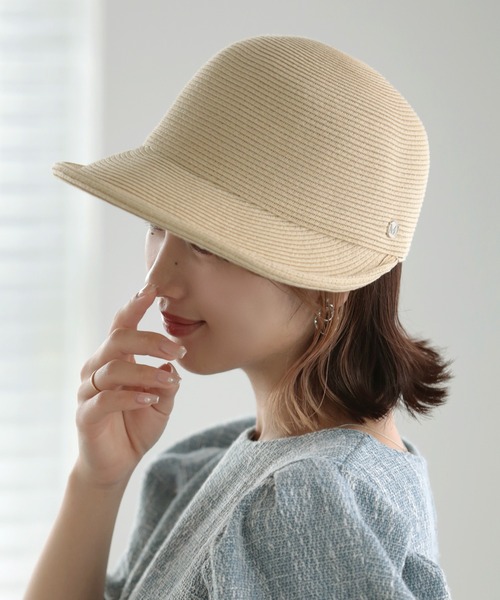 「Little＆More」 帽子 FREE カーキ レディース_画像7