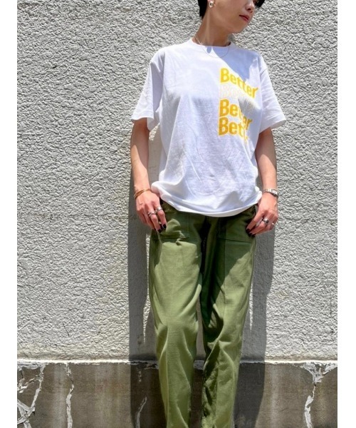 「Scrap Book」 「United Athle」半袖Tシャツ MEDIUM ホワイト レディース_画像4