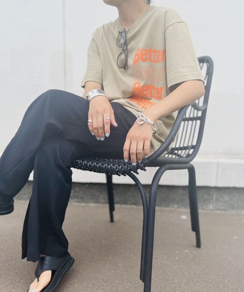 「Scrap Book」 「United Athle」半袖Tシャツ MEDIUM ホワイト レディース_画像9