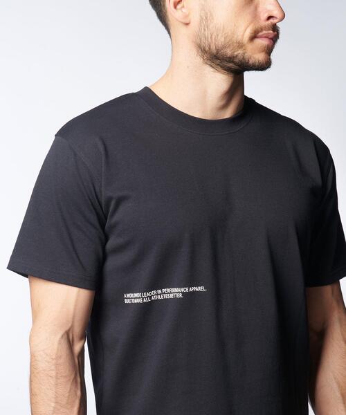 「UNDER ARMOUR」 半袖Tシャツ L ブラック メンズ_画像4