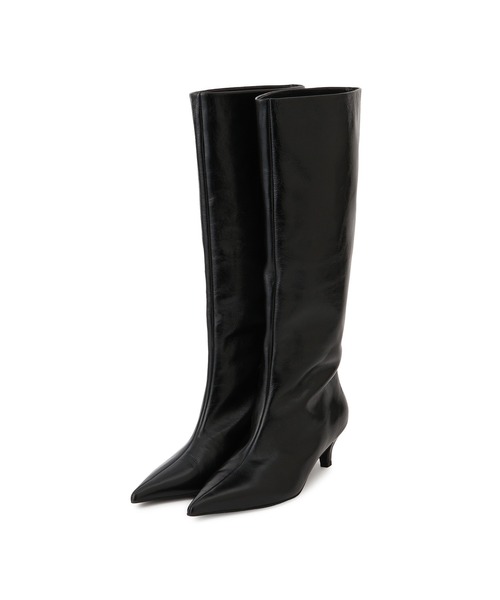 ADAM ET ROPE'（アダムエロペ） ブーツ 「EMOELLE」レザーロングブーツ