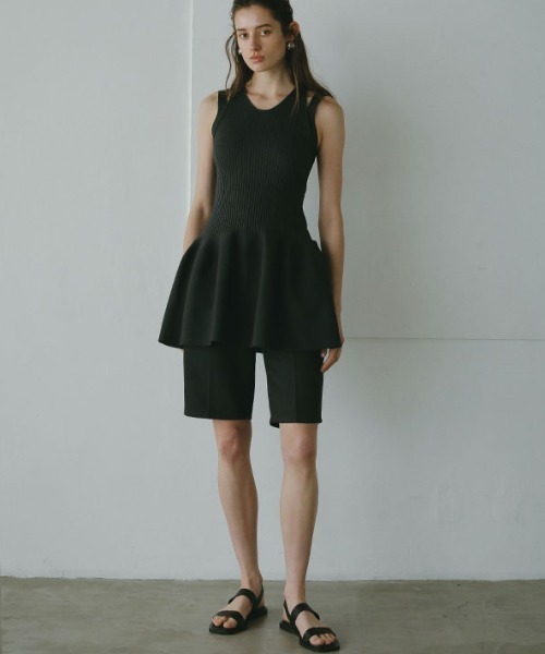 「ETRE TOKYO」 フラットサンダル 37 ブラック レディース_画像7