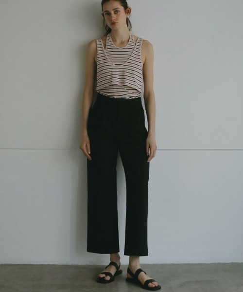 「ETRE TOKYO」 フラットサンダル 37 ブラック レディース_画像9