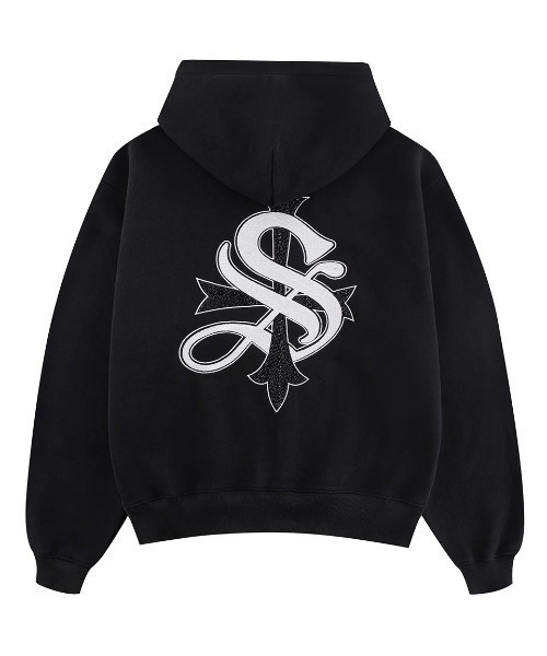 SUPPLIER パーカー Lサイズ SUPPLIER/サプライヤー/【LHP EXCLUSIVE】DAMAGE CROSS HOODIE | L.H.P