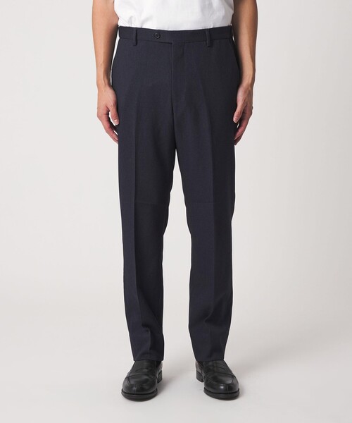 A DAY IN THE LIFE スラックス ウールライク サージ スラックス