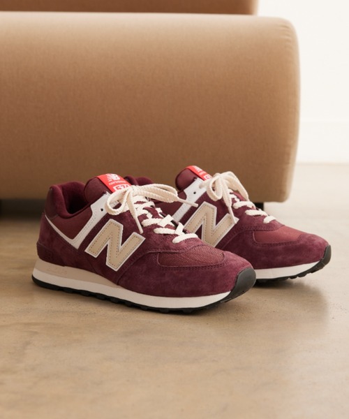 なブランドデザイナー NEW BALANCE◇ローカットスニーカー/28cm/RED