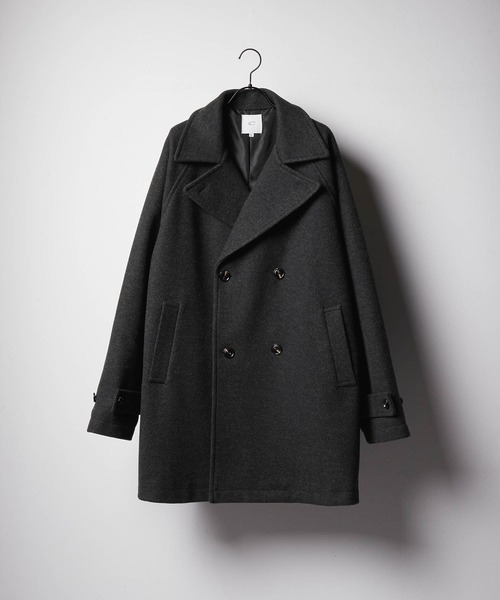 ENDER PRODUCTS ピーコート M ダークネイビー メンズ : ZOZOTOWN Yahoo