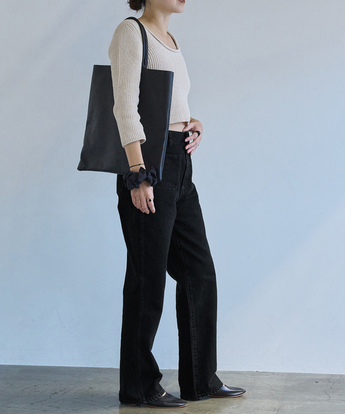 plage（プラージュ） デニムパンツ 23 ブラック レディース : ZOZOTOWN