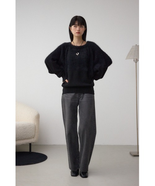 AZUL BY MOUSSY（アズールバイマウジー） ニット セーター シャギー