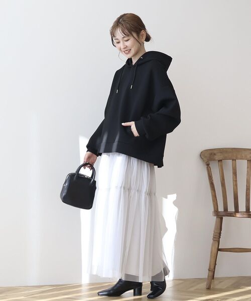 「AMERICAN HOLIC」 プルオーバーパーカー L ライトイエロー レディース_画像6