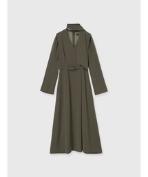 anuans（アニュアンス） ワンピース ダブルサテンクラシカルワンピース