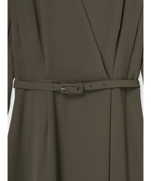 anuans（アニュアンス） ワンピース ダブルサテンクラシカルワンピース