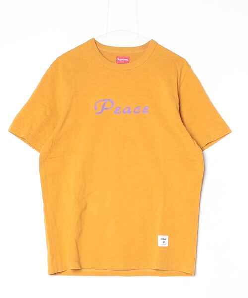 Supreme（シュプリーム） 半袖Tシャツ M イエロー メンズ : ZOZOTOWN