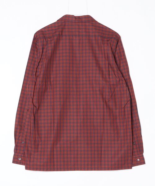シャツ 「KS」「Riprap/リップラップ」SEMI-OPEN COLLAR SH L/S (PLAID