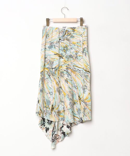 「DIANE von FURSTENBERG」 スカート - グリーン レディース_画像2