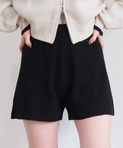 tiptop（ティップトップ） パンツ ニットショートパンツ レディース