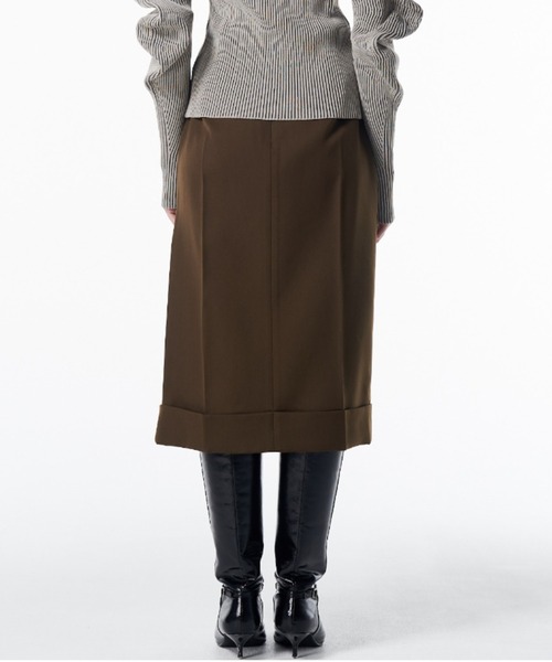 【JOSEMOON】アシンメトリーライナースカート JOSE MOON（ジョゼムーン） スカート ASYMMETRY LINER SKIRT