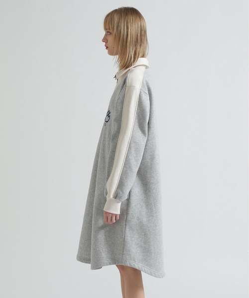 AVIREX（アヴィレックス） ワンピース BI-COLOR FLEECE LINED DRESS