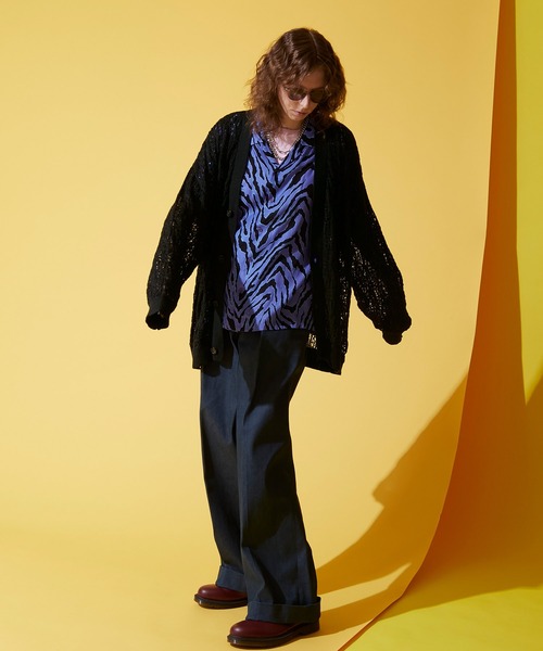 「ENDER PRODUCTS」 ニットカーディガン L ブラック メンズ_画像8