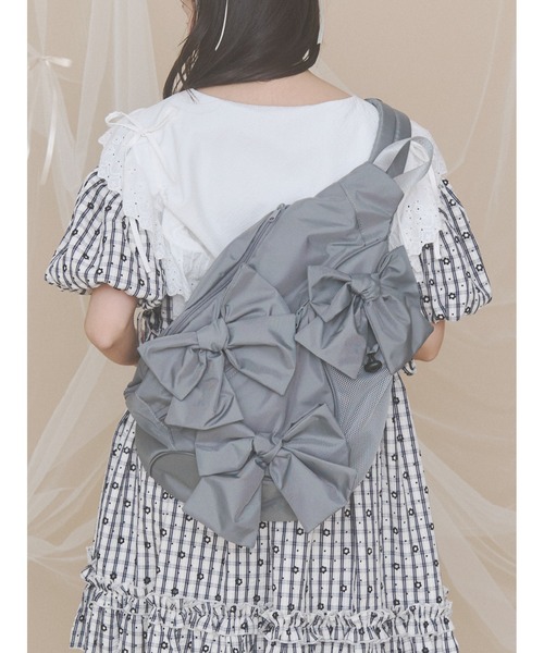 ショルダーバッグ バッグ ribbonワンショルダーバッグ レディースの画像