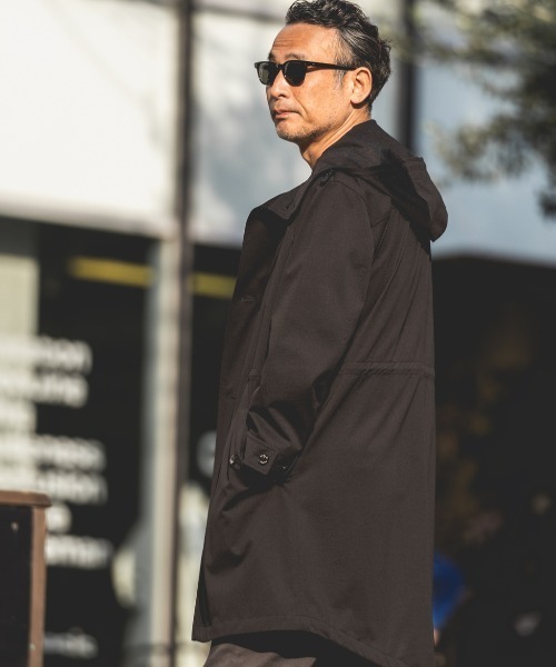 「EPOCA UOMO」 モッズコート 48 ブラック メンズ_画像3