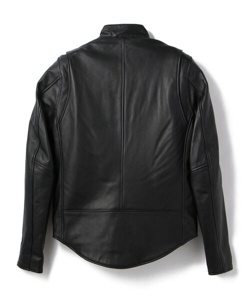 「schott」 レザーブルゾン SMALL ブラック メンズの画像