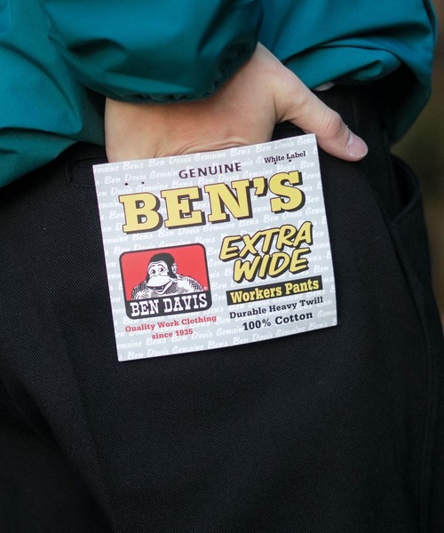 【BEN DAVIS（ベンデイビス）】EXTRA WIDE PANTS BEN DAVIS（ベンデイビス） パンツ 「BEN DAVIS/ベンデイビス」EXTRA